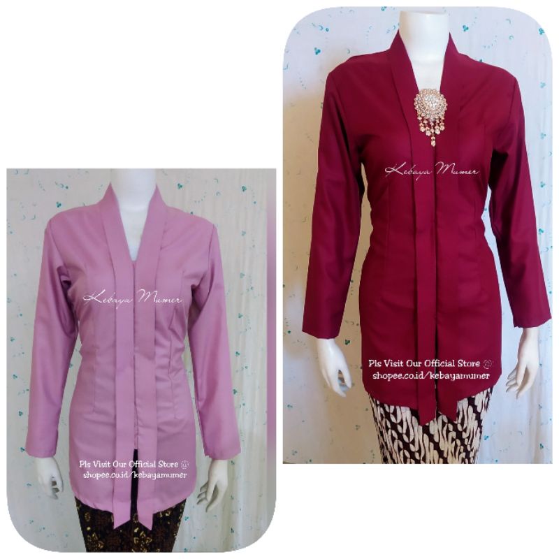 Kebaya Jadi. Kebaya Kartini. Kebaya Polos. Kebaya Murah. Kebaya Simple.