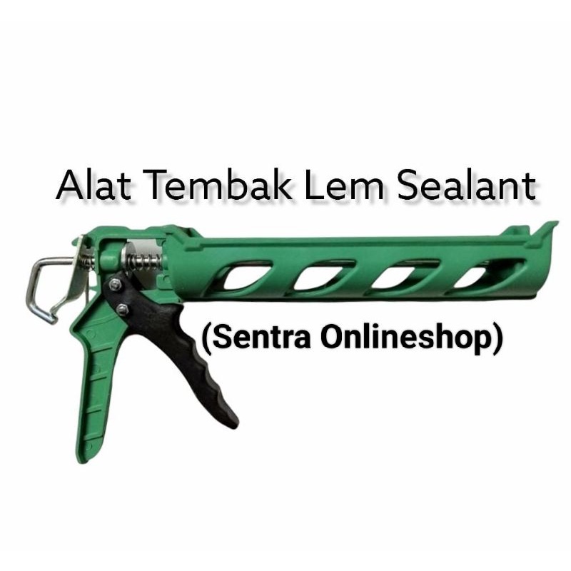 Tembakan Lem Kaca Aquarium Silicone Pvc  // Alat Tembak Lem Kaca Sealant untuk akrilik