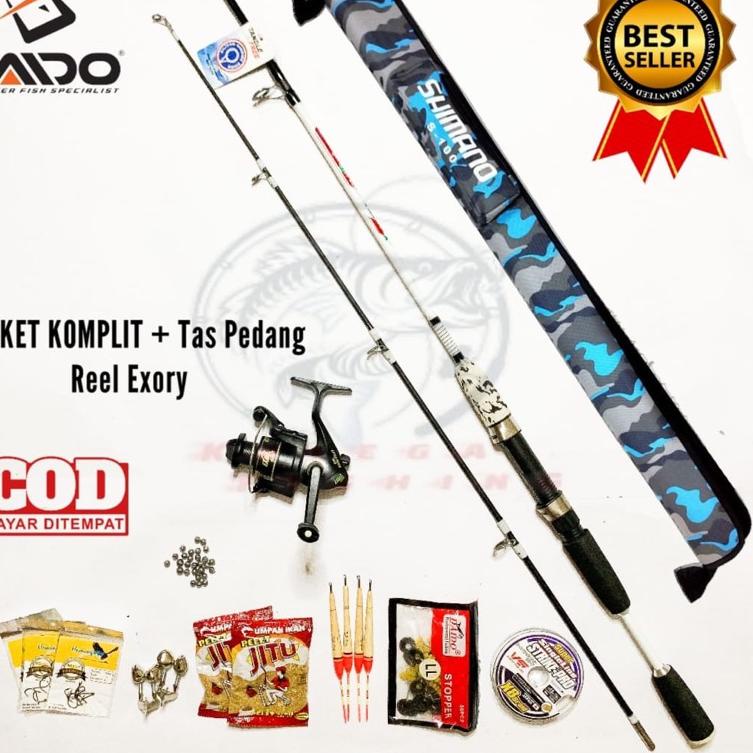 MW.22De22ᴷ ◦ Pancing SET Daido Dan Tas pancing panjang 150CM 165CM 180CM