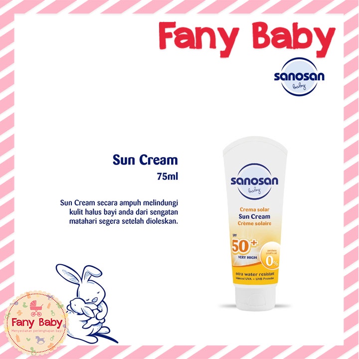 SANOSAN BABY SUN CREAM SPF 50+