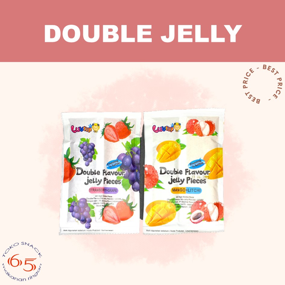 

Double jelly 30. jelly rasa buah. BOX