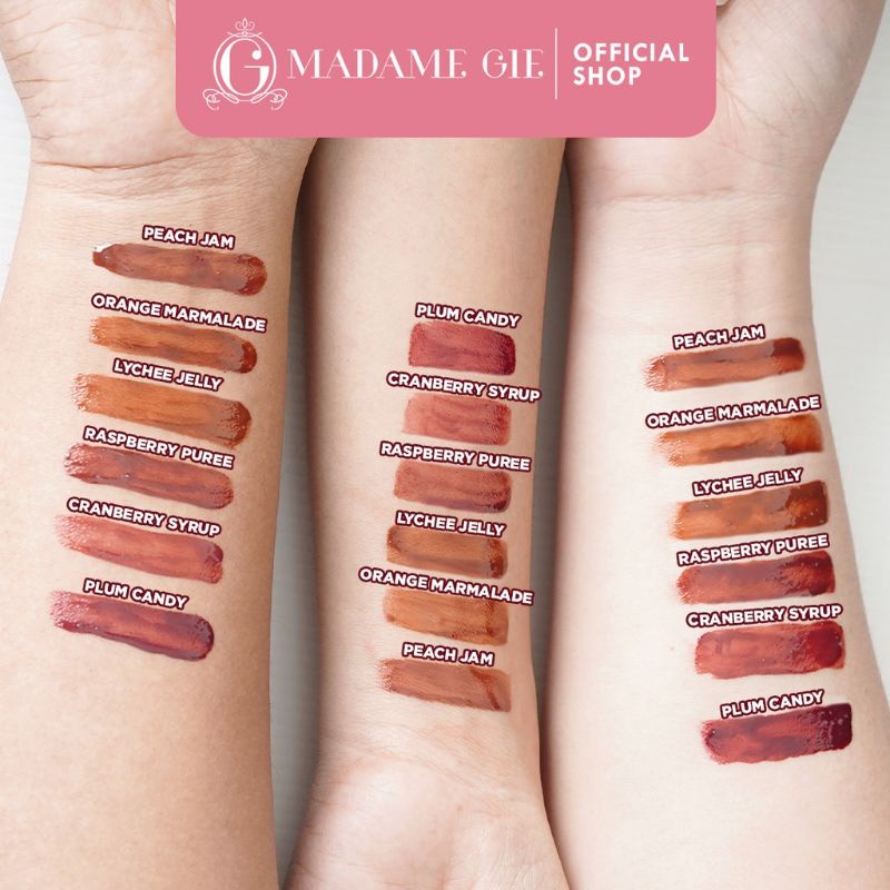 Madame Gie Jelly Much Gel Liptint