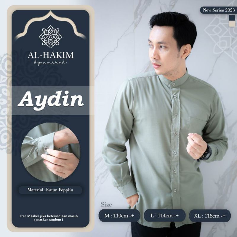 KOKO AYDIN ORI AL HAKIM BY AMIROH • Baju Koko Panjang Terbaru BEST SELLER
