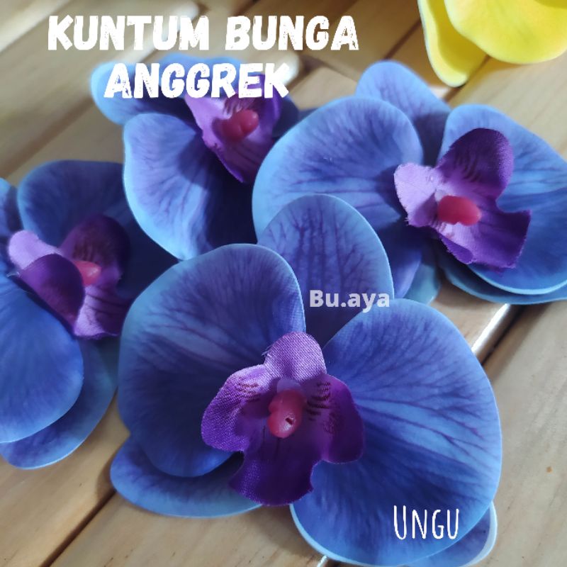 Kuntum Anggrek Latex Bunga Mahar