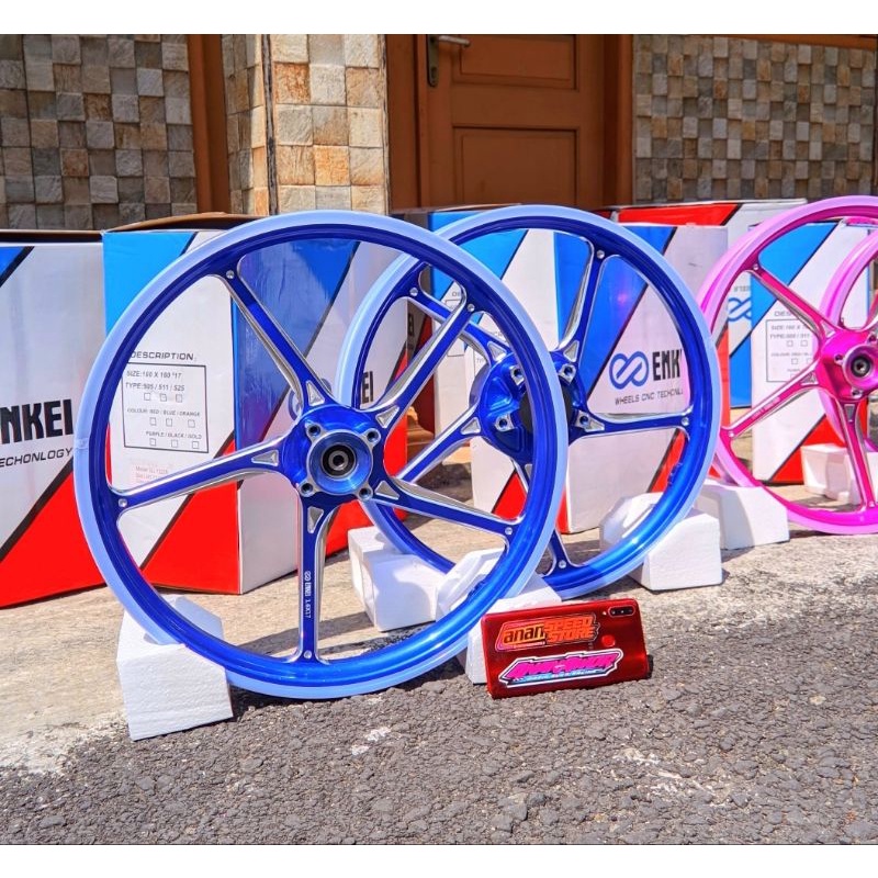 Velg Enkei Fg 511 Double Dics Single dics  Mx King Gsx Gtr Fiz R Jupiter z Original Malaysia