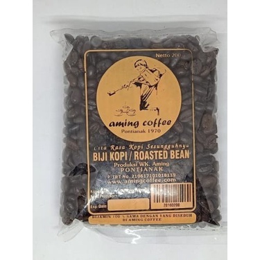 

Aming Coffee Biji Kopi Robusta Asli Khas Pontianak 1 Kg