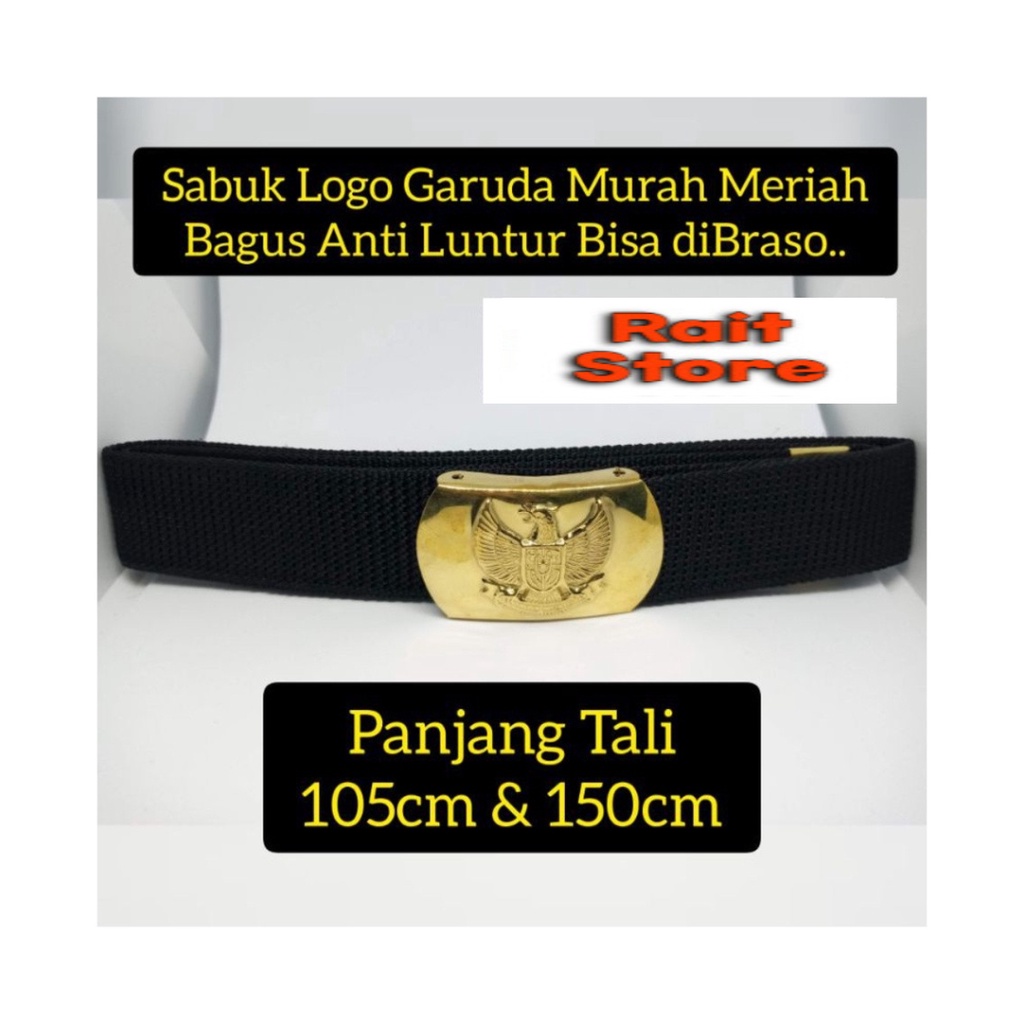 Sabuk Ikat Pinggang Logo Garuda Paskibra