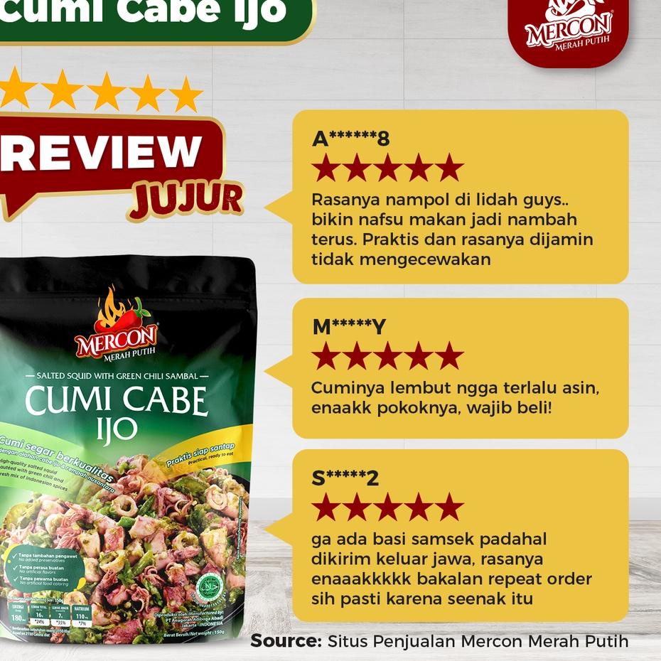 

╔║╗ Mercon Merah Putih - Set Trio Maut || Oseng Mercon Daging + Cumi + Cakalang