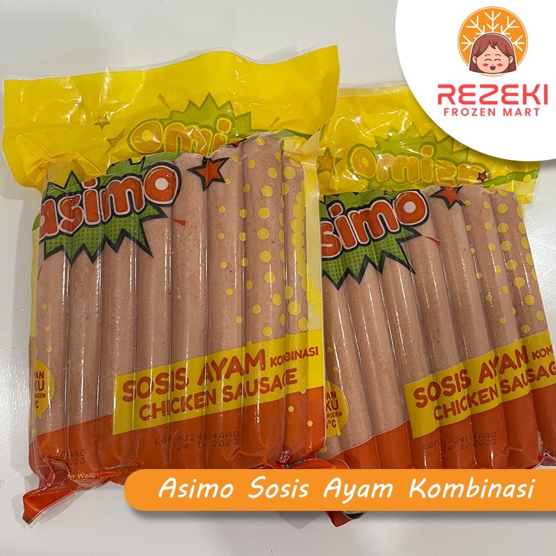 

Asimo Sosis Ayam 500 Gr | Chicken Sausage | Frozen Food Murah