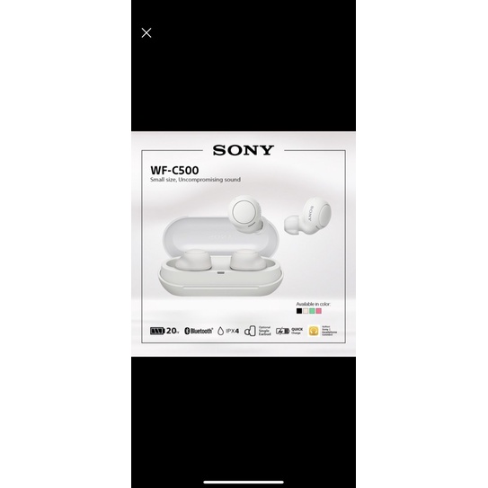 Earphone Sony WF C 500