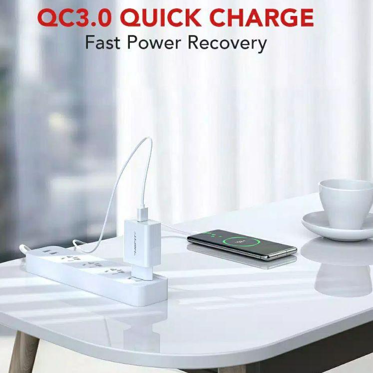 Diskon Tambahan Charger MOFIT MQ10 - Quick Charge 3.0 ( (BISA.COD)