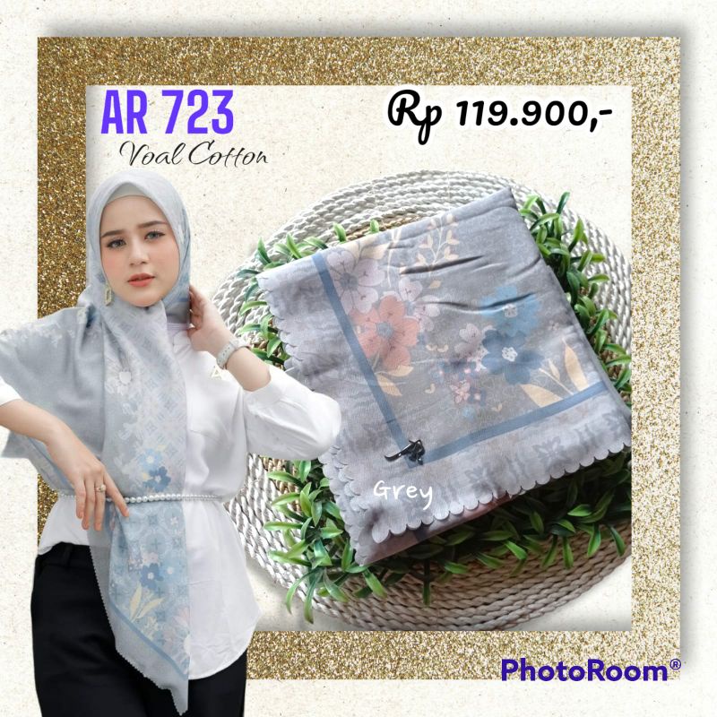 COD✔️ scarf hijab segi4 jilbab segiempat kerudung krudung segi empat ArRafi terbaru AR 723 ori Ar Ra