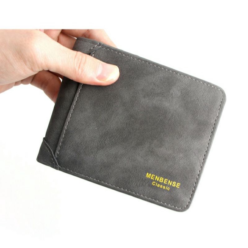 Dompet Pria Terbaru Dompet Lipat Classic Kartu MENBENSE Original MBS-668