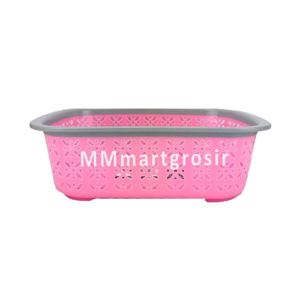 Keranjang Trixy Sanya / Keranjang Plastik / Tempat Penyimpanan Serbaguna / Storage Basket