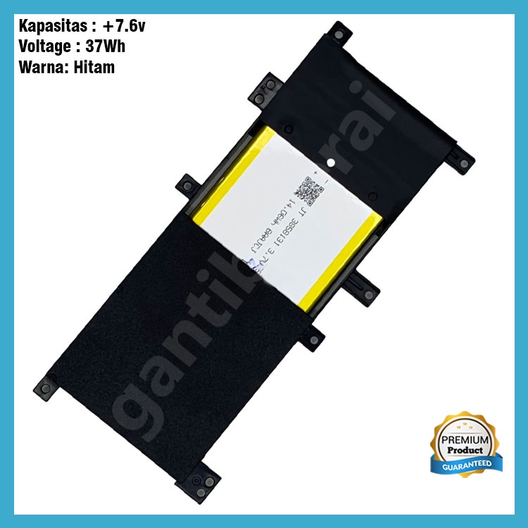 Baterai Asus X454W X454WA X454Y X454YA X454L X454LA C21N1401