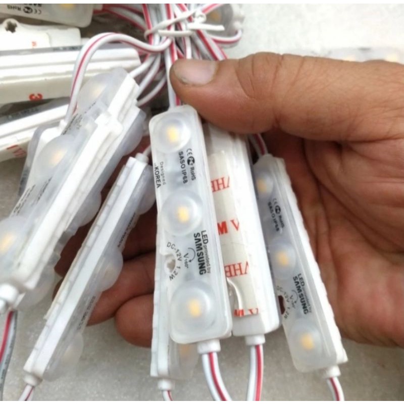 10 bh LED MODUL 3 MATA 12volt/ SAMSUNG DOFT 1.2 watt