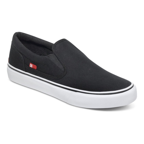 DC Shoes Vulcanized Shoe Trase Slip-On Tx Black/White