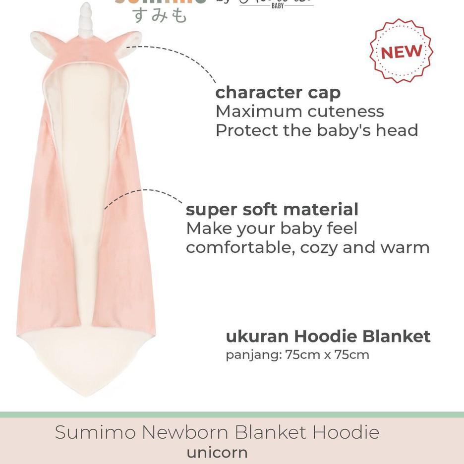 Kejutan Hemat Sumimo Baby Blanket Hoodie