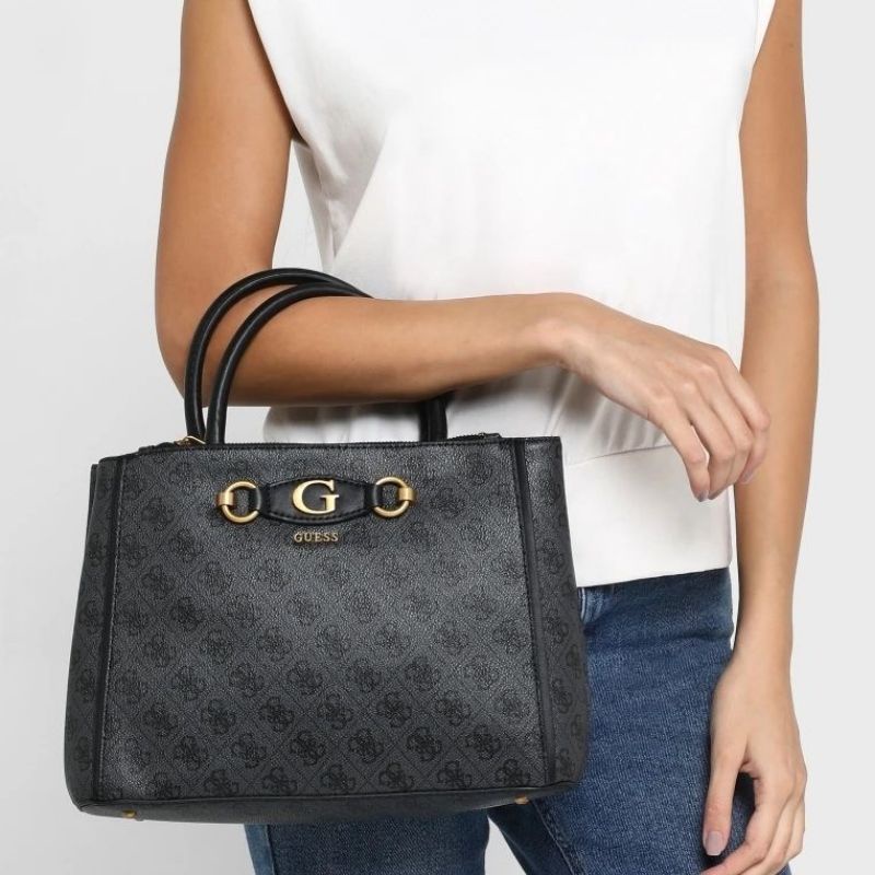 GUESSS Izzy Status Satchel Bag