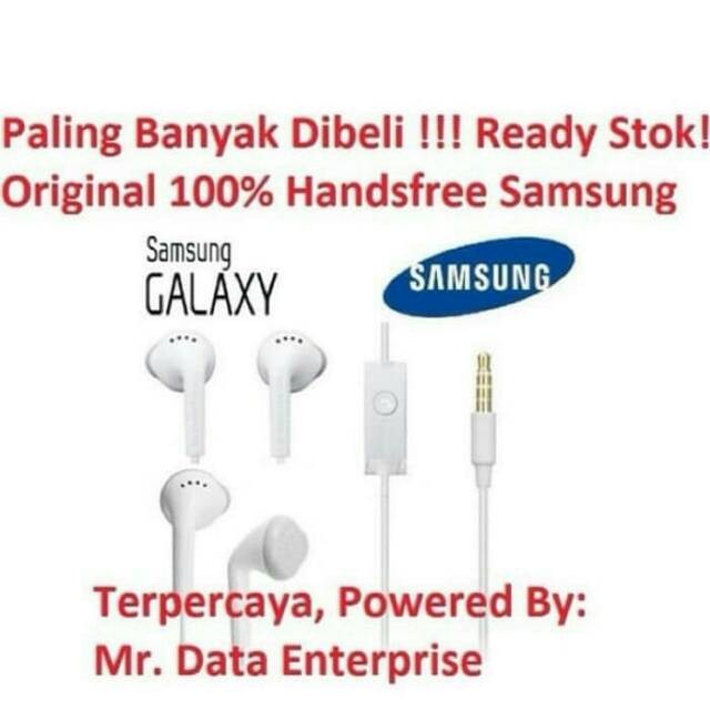 SUKSES- Headset Samsung J1 ace ORI - H/F J1ACE, Hitam