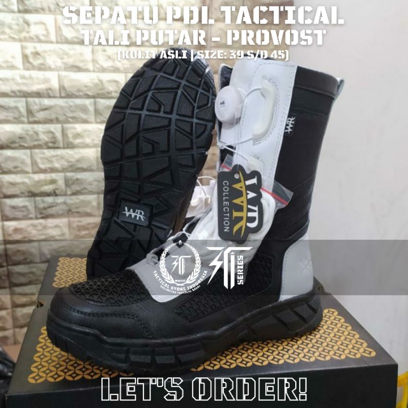 SEPATU PDL TALI PUTAR PROVOS / PROVOST