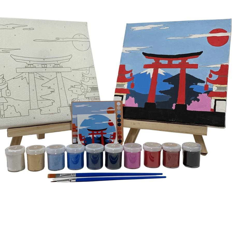 

Cuma Di Sini Paint By Number Kit [ Japan ] - Cocoart.id I Kanvas 20 x 20 cm