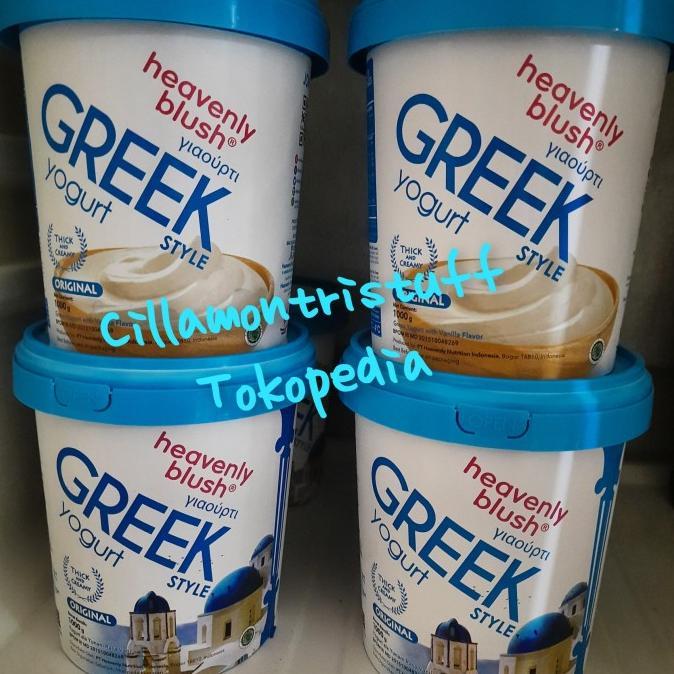 

Heavenly Blush Greek Yogurt 1000gram TERLARIS TERPERCAYA ORIGINAL