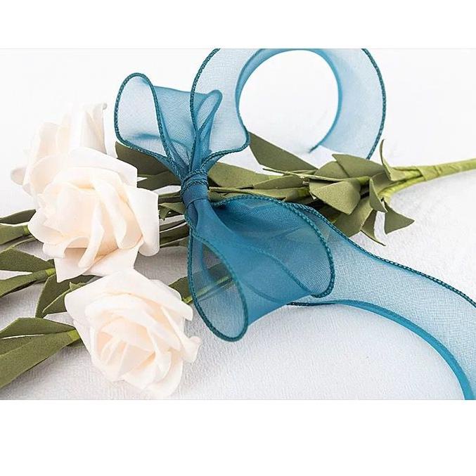 

Koleksi Terbaru Pita Organza Gelombang - Korean ribbon fishtail / Korean florist supply / Aksesoris bunga / Pita Bunga / Pita Kado / Pita korea DFE,,,