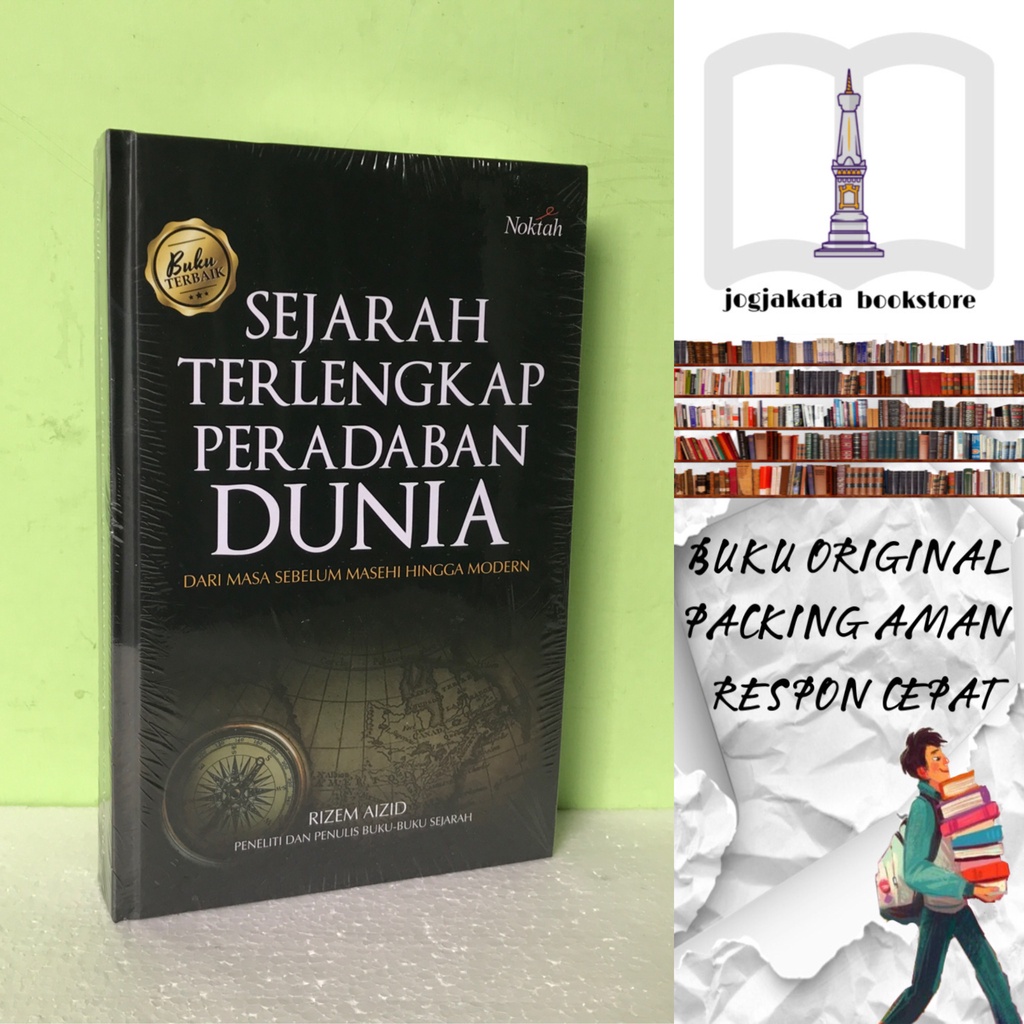 Jual Buku Sejarah Terlengkap Peradaban Dunia Dari Masa Sebelum Masehi Hingga Modern Rizem