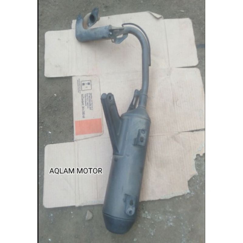 knalpot ori honda genio beat deluxe all new scoopy donat 2021