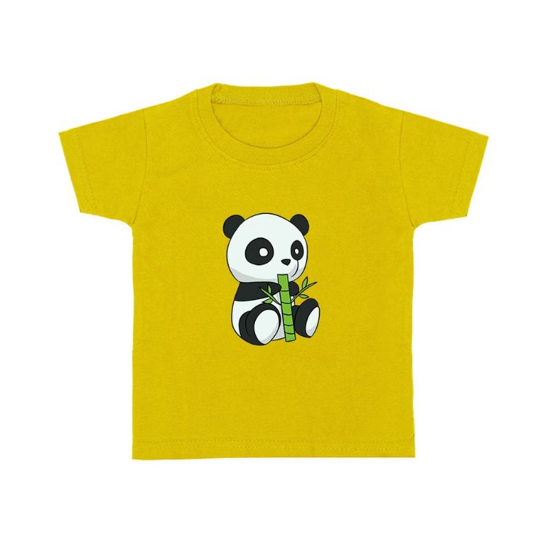 Baju kaos anak 1-12tahun panda katun cowok cewek