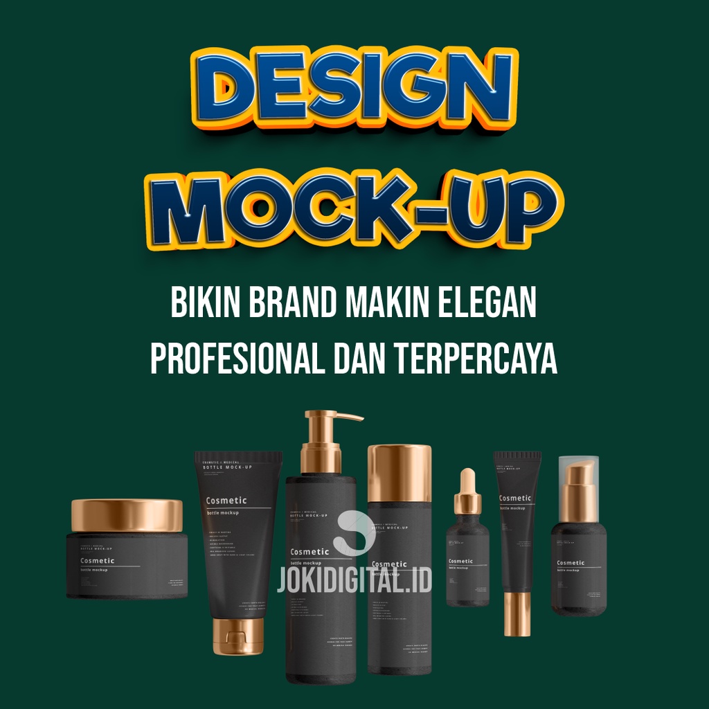 Mockup Produk Custom 3D | Tshirt Kemeja Kaos Hoodie Jersey | Desain Kemasan Packaging | Photoshop | 