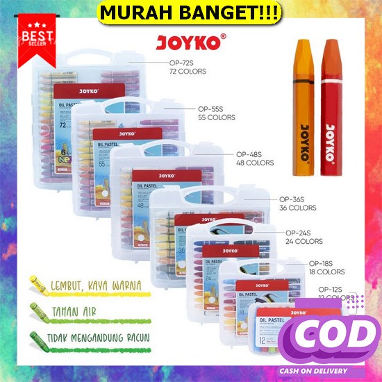 Mega Art Set 208Pcs - Crayon Set Lengkap Mewarnai Menggambar Paket Lengkap 208Pcs Crayon Minyak Oil 