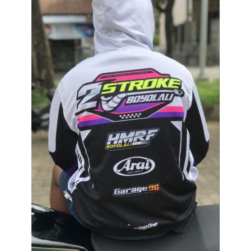 [COD] JAKET RACING 2 STROKE GANK BOYOLALI NEW ORIGINAL
