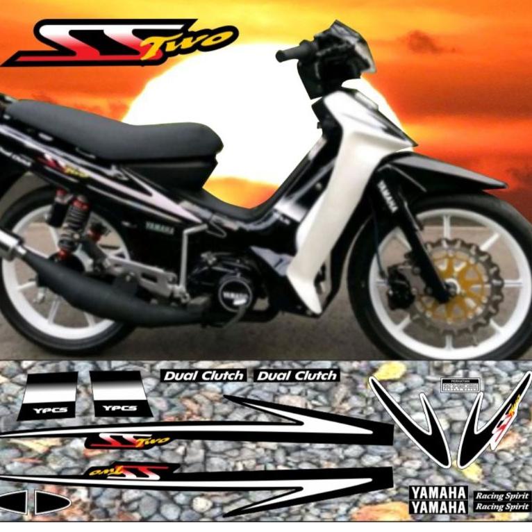STRIPING FIZR SS TWO FIZ R SS TWO HITAM PUTIH [TBL.21De22ᴷ]