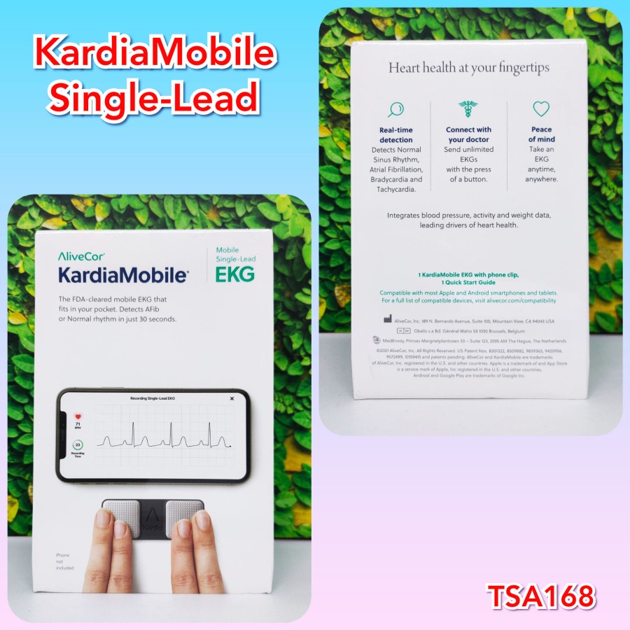 AliveCor Kardia Mobile Portable EKG KardiaMobile