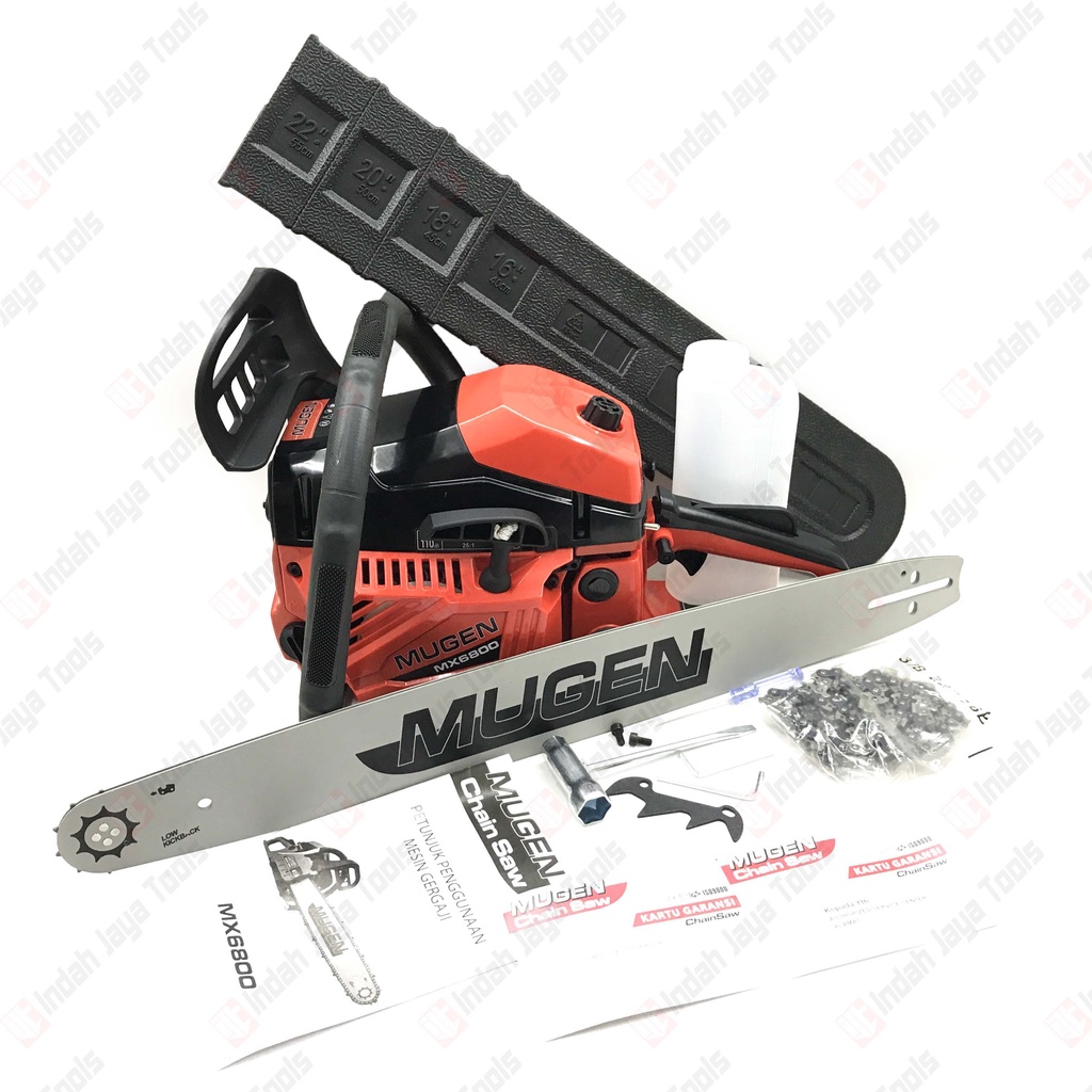 MUGEN Mesin Chain Saw 22 Inch - Chainsaw Gergaji Potong Pohon Kayu