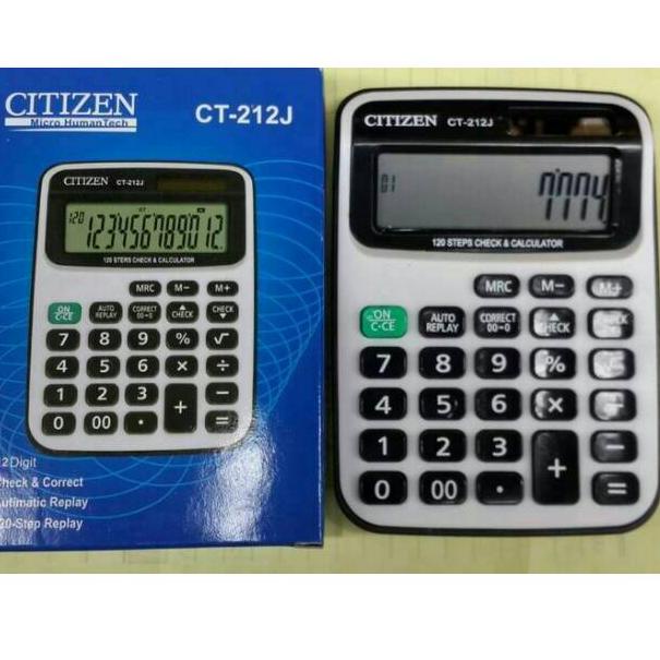 

Terlaris Citizen CT-212J (12 digit) Kalkulator #Best Product & High Quality I0E