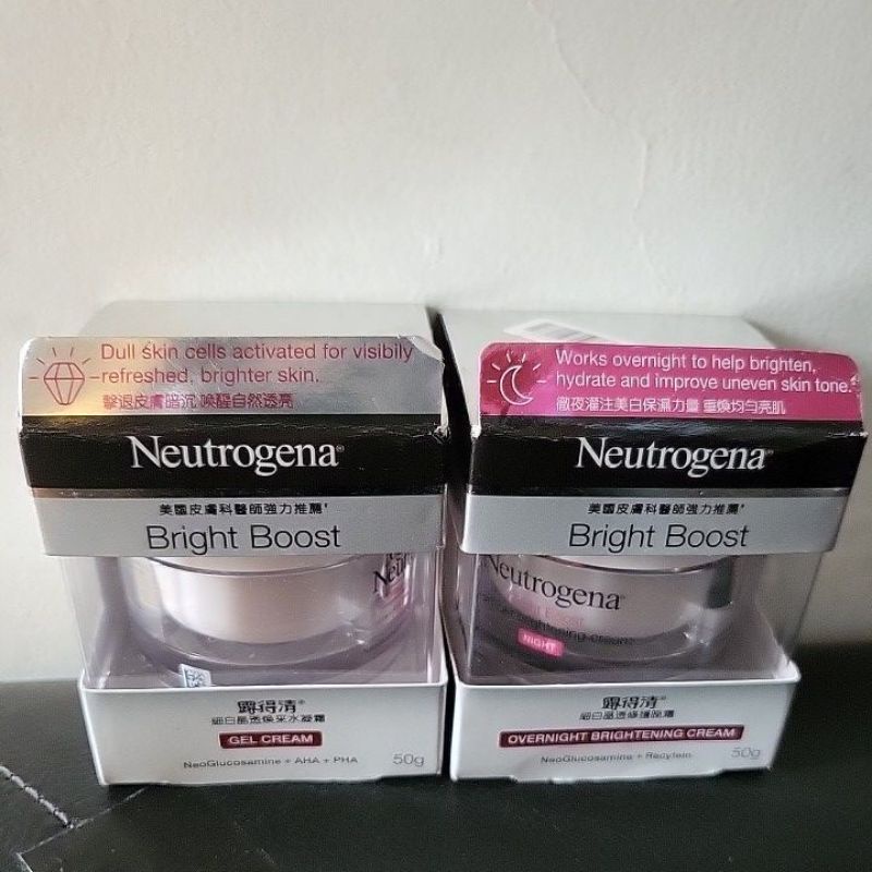 Jual Neutrogena Bright Boost Gel Cream 50g | Shopee Indonesia