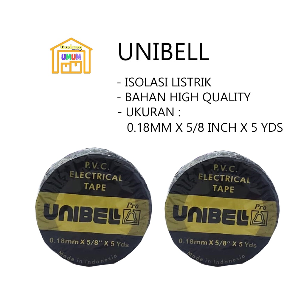 

Isolasi UNIBEL Kecil Solatip Solasi