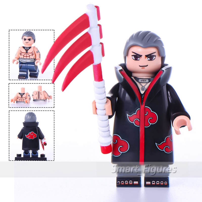 Hiruko Minifigures Naruto Sasori Akatsuki Nagato Pein Konan Deidara Yahiko Mainan Hadiah Figure Mini K2111