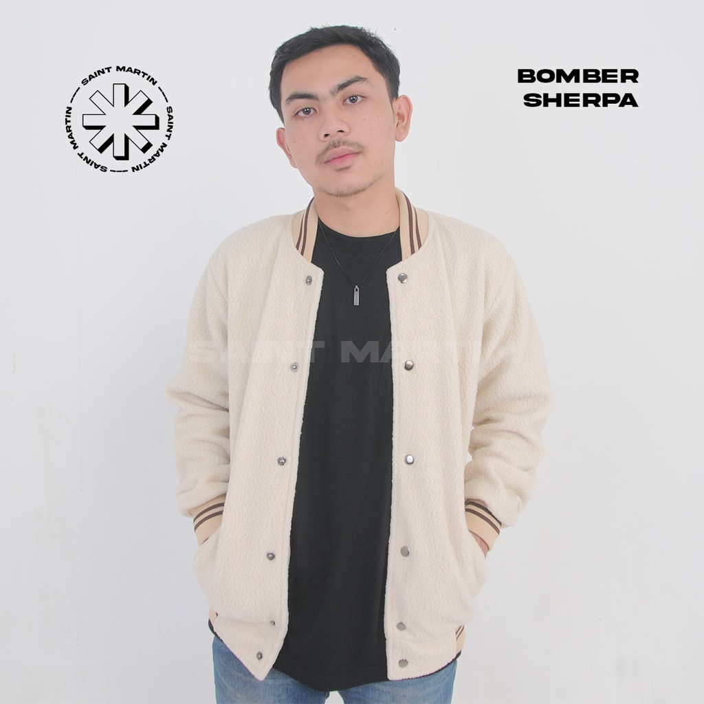 Saint Martin Bomber Jacket - Sherpa (Men)