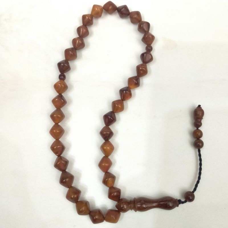 TASBIH KAYU KOKAH/KAUKAH ISI 33 ASLI 100% KAUKAH