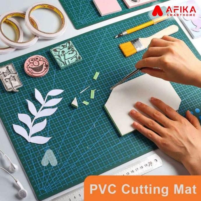 

Terlaris Cutting Mat Pad Alas Potong Memotong Kertas Kain dengan Pola Grid Termurah