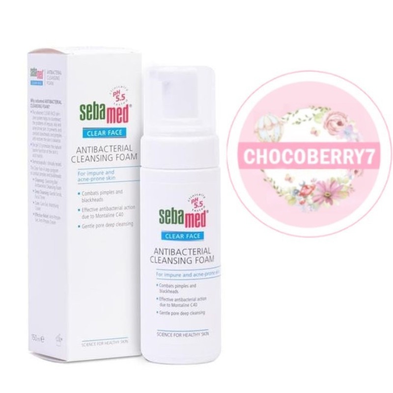 Sebamed Clear Face Antibacterial Cleansing Foam 150 ml  / Sebamed Clear Face Foam 150ml