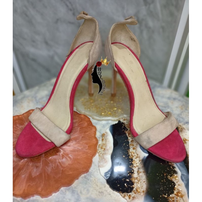 Massimo Dutti Heels Sepatu New