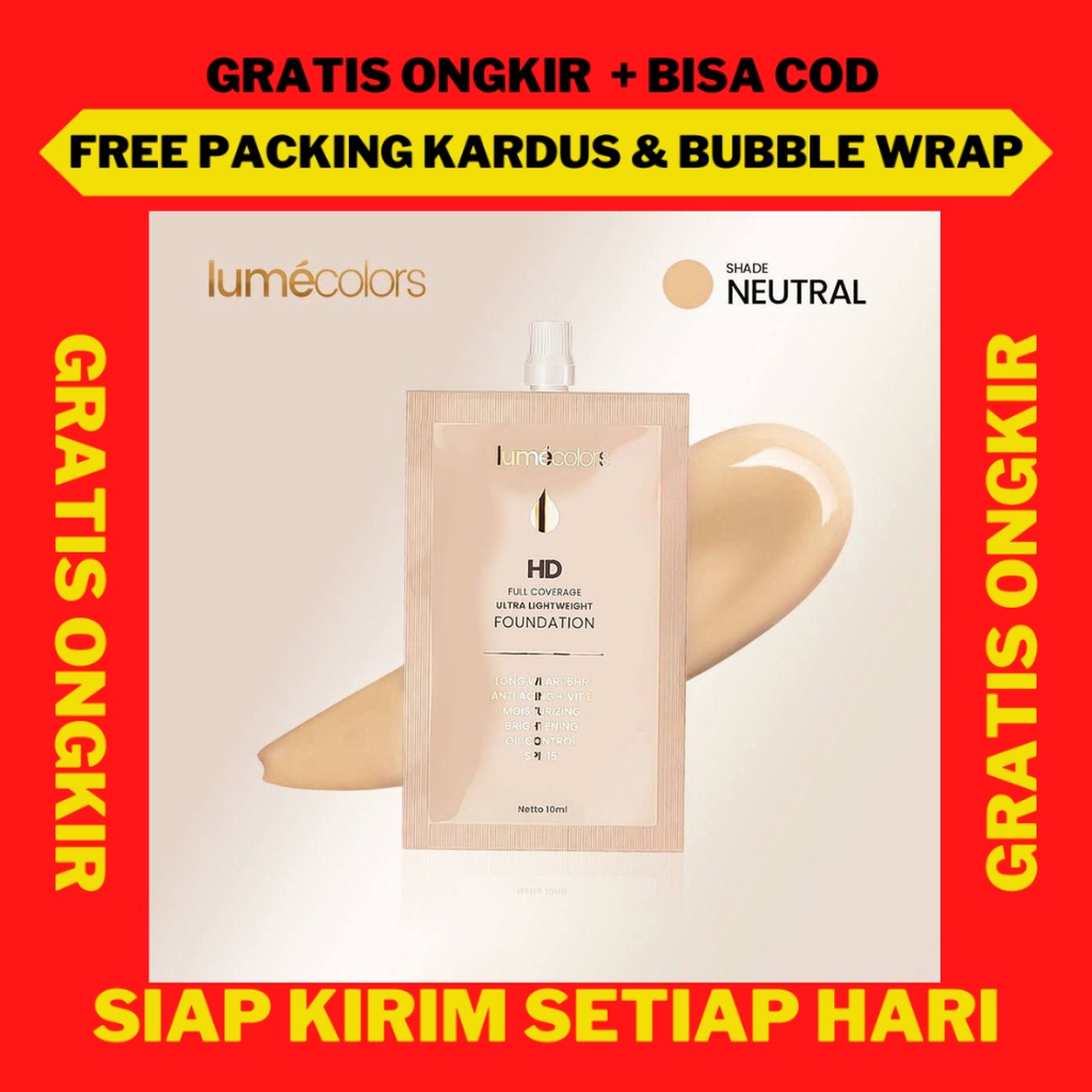 Lumecolors Foundation Sachet, Lumecolors Foundation Neutral, Lumecolors Foundation Preloved, Lumecol