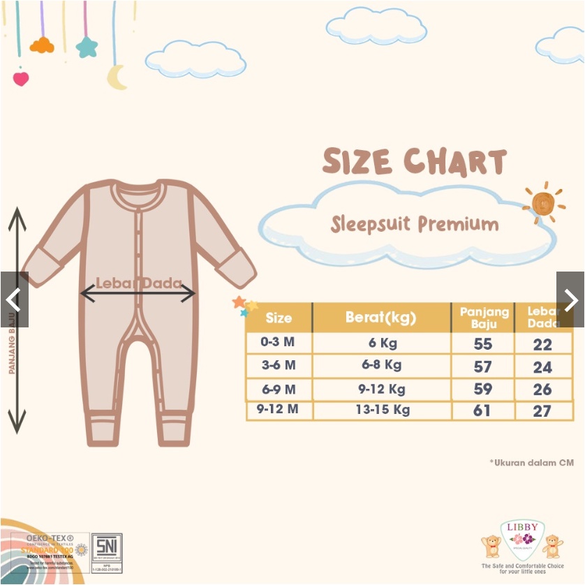 Libby Premium SleepSuit Girl