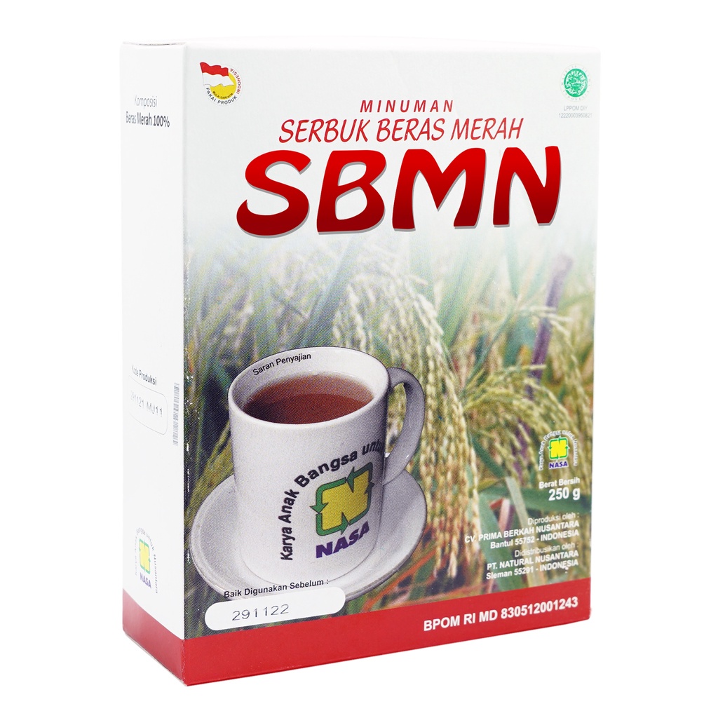 

SERBUK BERAS MERAH 250 gram Minuman Kesehatan Dengan Kandungan Gizi Tinggi//SBMN Original Nasa Baik Untuk Tubuh
