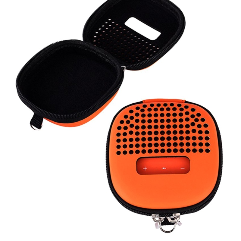 Zzz Speaker Case Untuk Bose SoundLink Micro Bluetooth-Kompatibel Speaker, Travel Carry Case Cover Pelindung w/Metal H